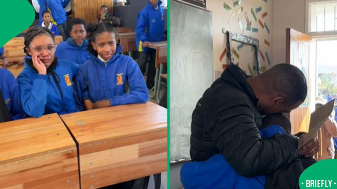 A heartfelt video captured the moment learners cried after hearing their favourite teacher was leaving A heartfelt video captured the moment learners cried after hearing their favourite teacher was leaving