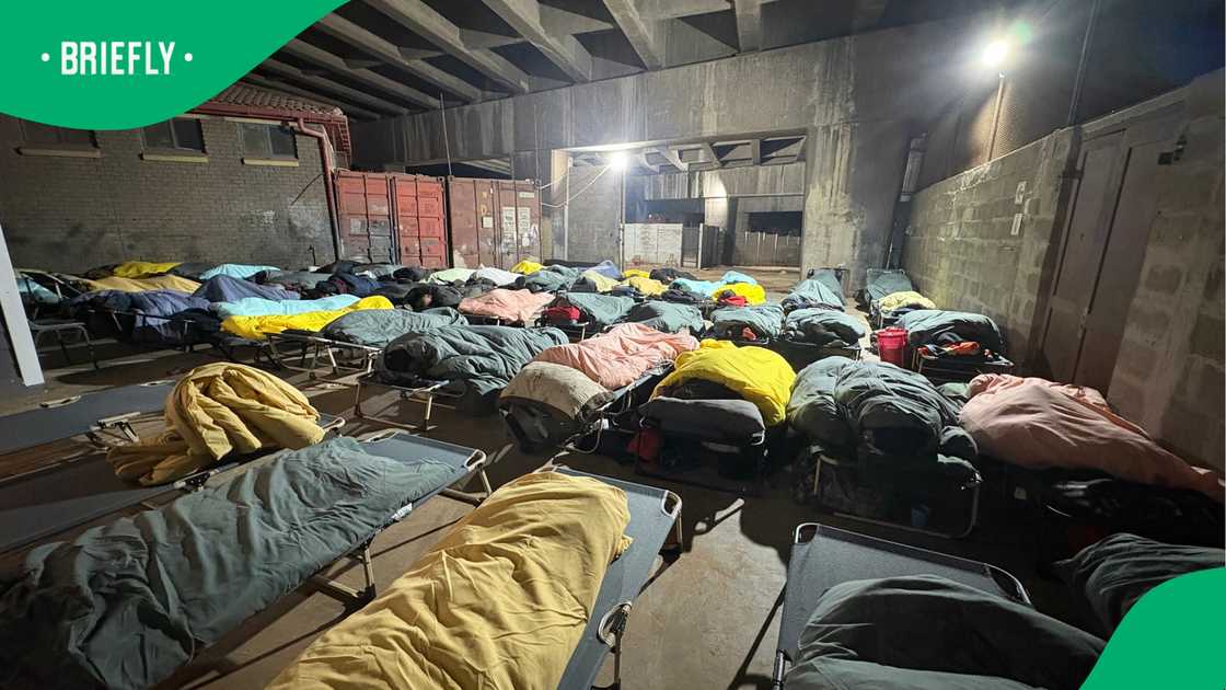 Cape Town opens a safe sleeping zone