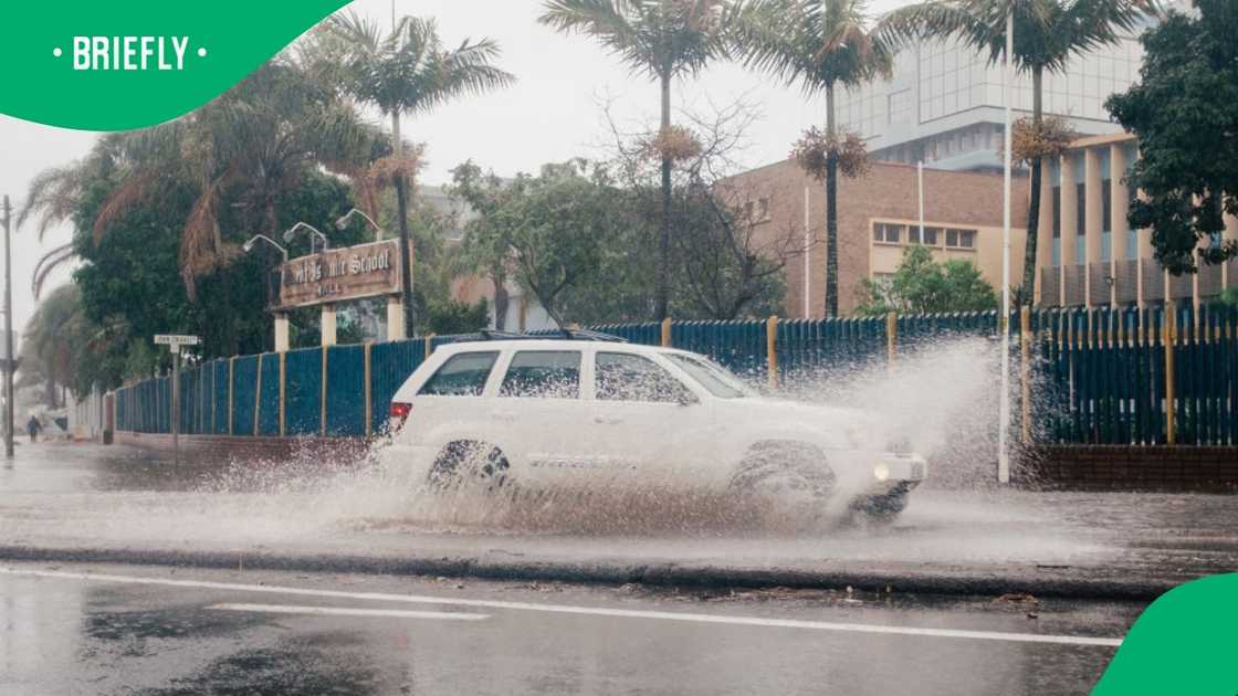 Durban will experience heavy rainfall because of SAWS' KZN Yellow Level 2 warning