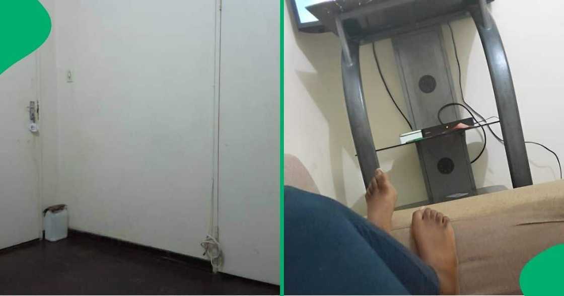 Woman shares before and after pictures of her home. Woman shares before and after pictures of her home.
