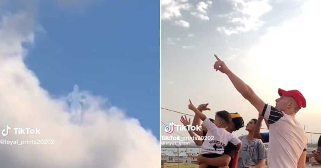 Supposed angel in Palestine spotted Supposed angel in Palestine spotted