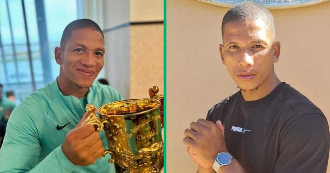 The lady who tried to kiss Libbok is the same one who also tried kissing Siya Kolisi. The lady who tried to kiss Libbok is the same one who also tried kissing Siya Kolisi.