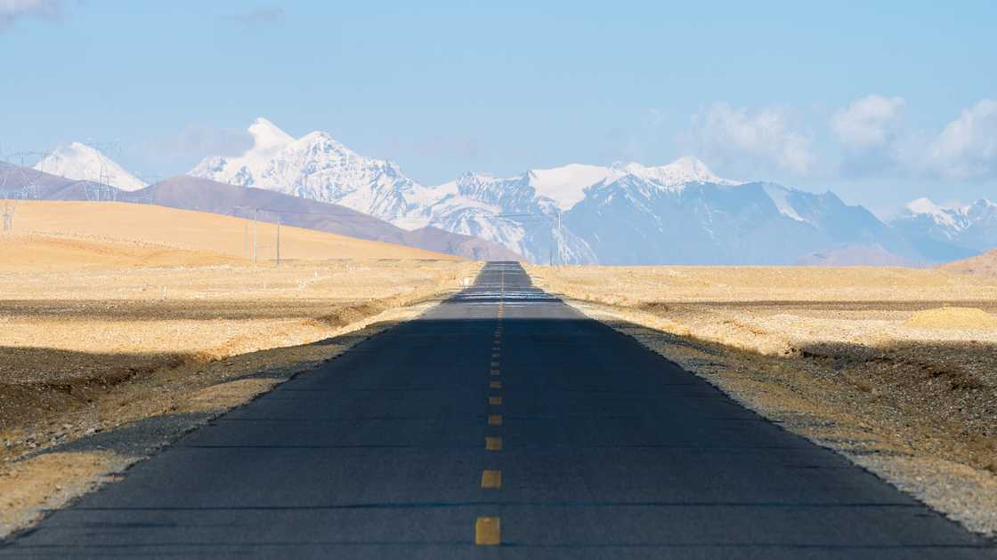 National Highway 219 in Tibet, China National Highway 219 in Tibet, China