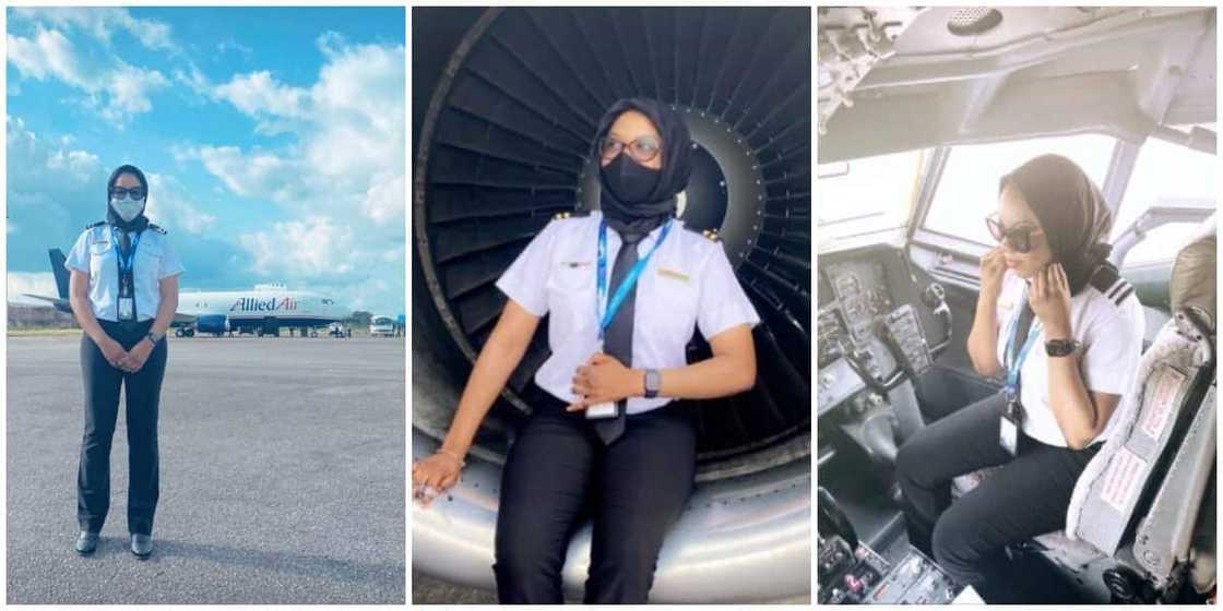 Maira Bashir El-Kanemi: Nigerian Woman who Started Flying Aircraft at 17 and Became a Qualified Pilot at 18