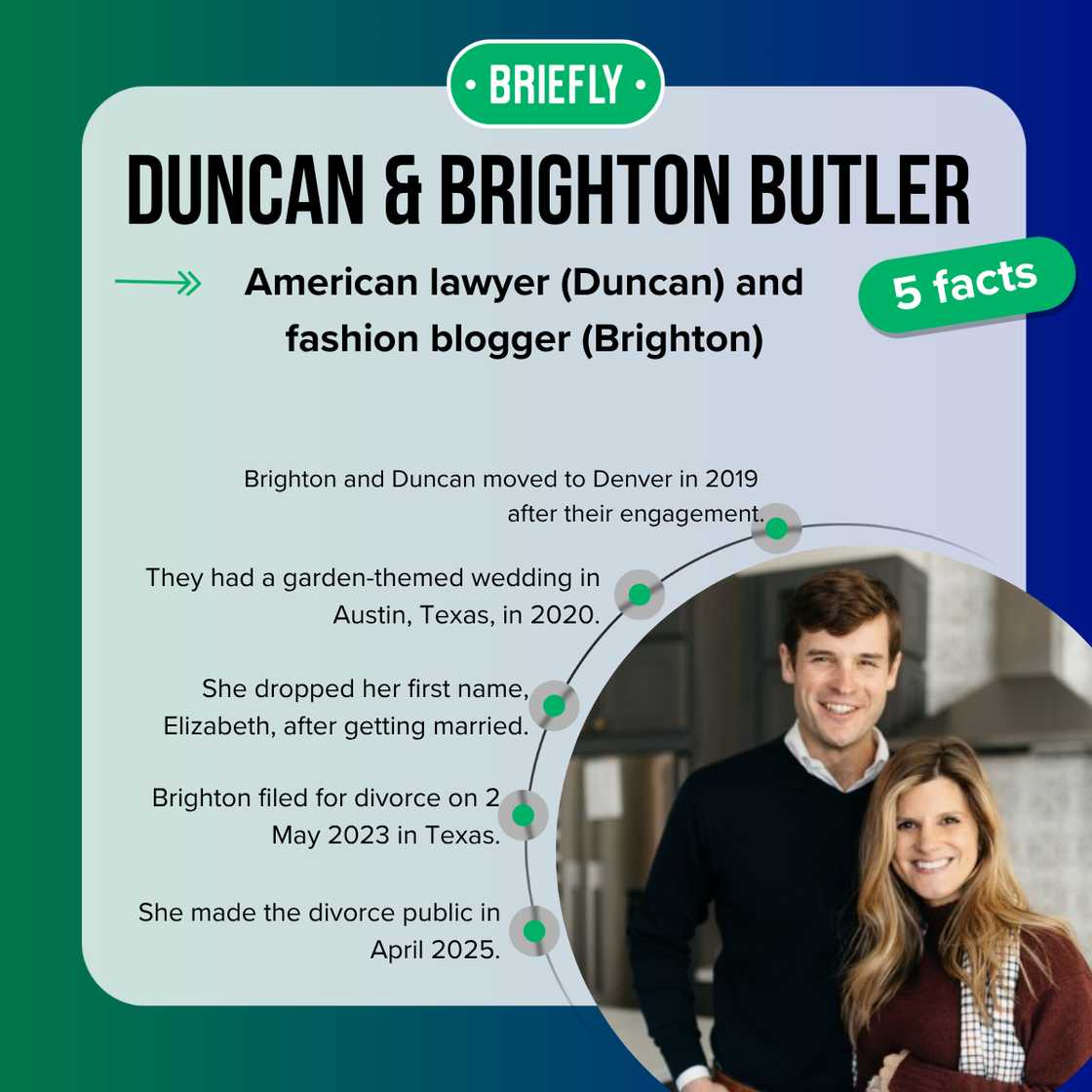 Duncan and Brighton take a photo together