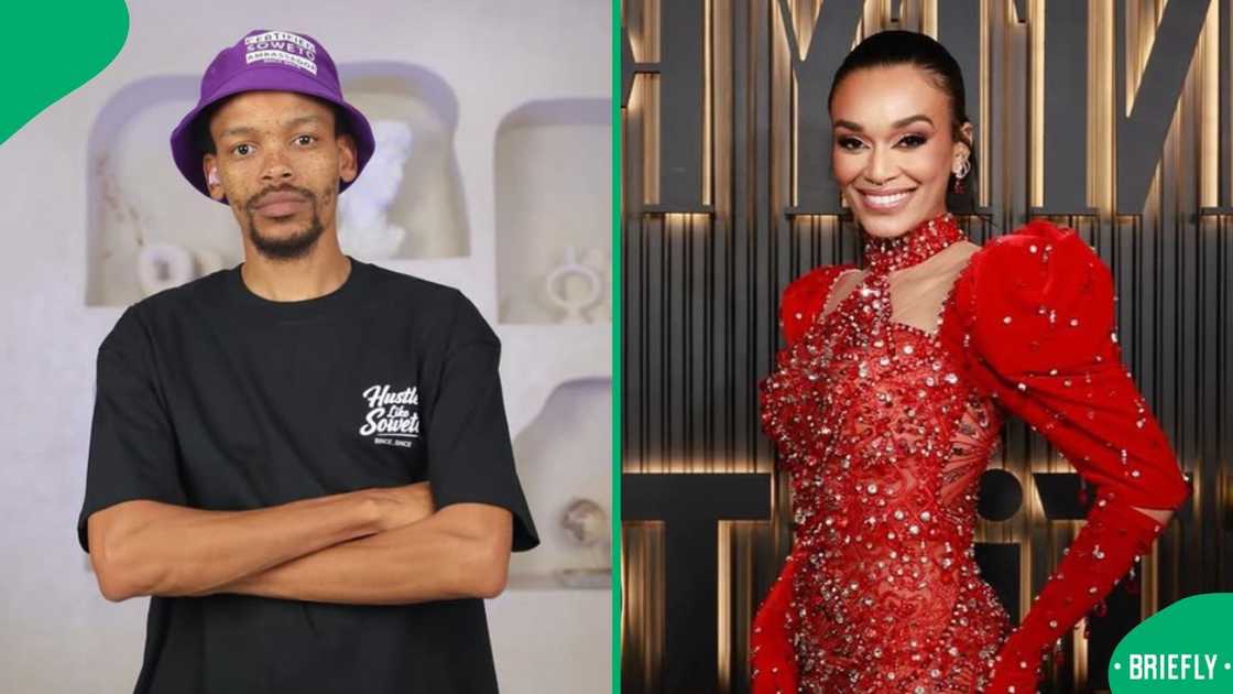 Nota Baloyi slammed Pearl Thusi's appearance at the Vaal University of Technology