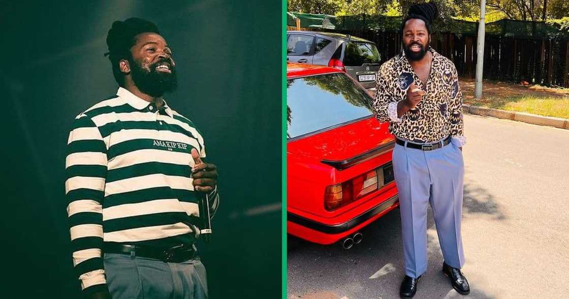 Big Zulu's fans danced in the mud at his concert Big Zulu's fans danced in the mud at his concert