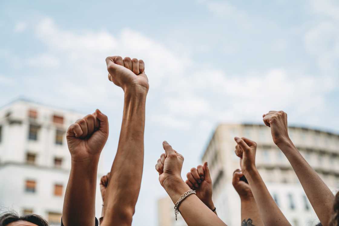 Protests in South Africa were against illegal immigrants