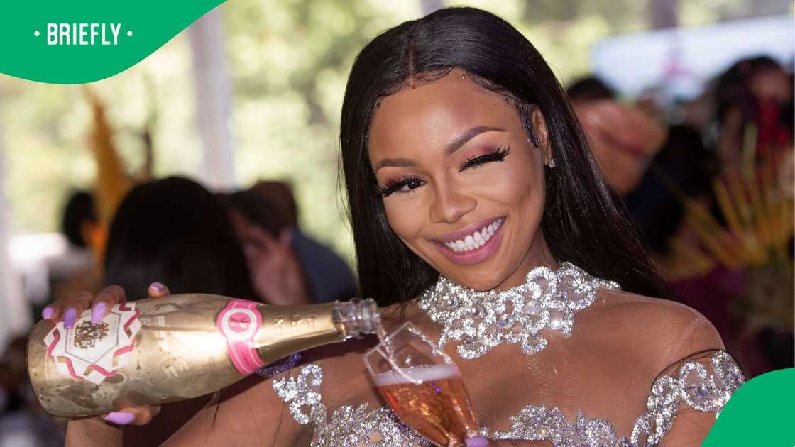 Bonang Matheba shared her beauty secrets Bonang Matheba shared her beauty secrets