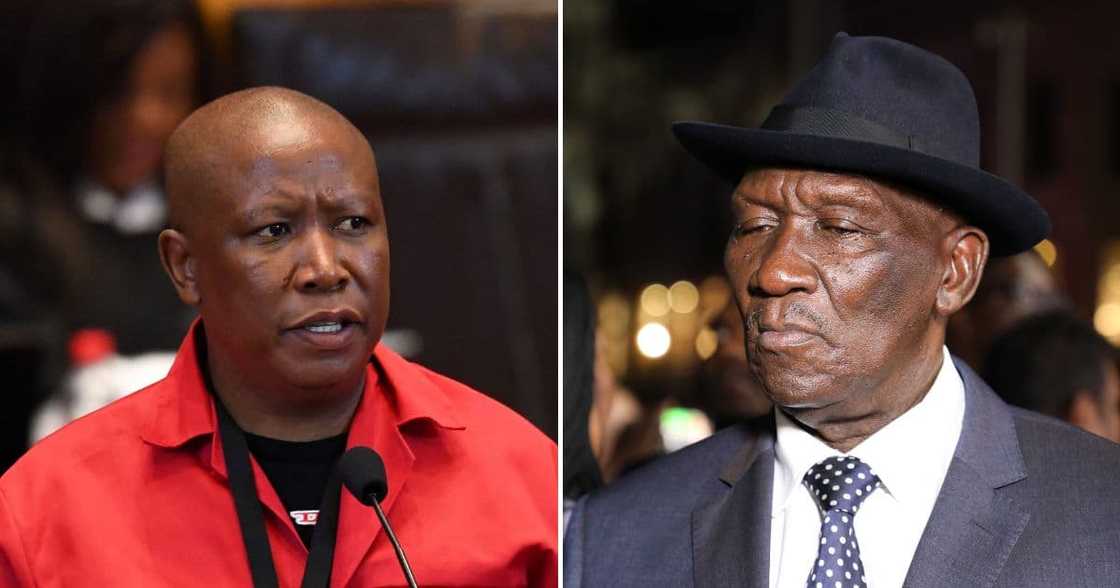 Julius Malema_Bheki Cele Julius Malema_Bheki Cele