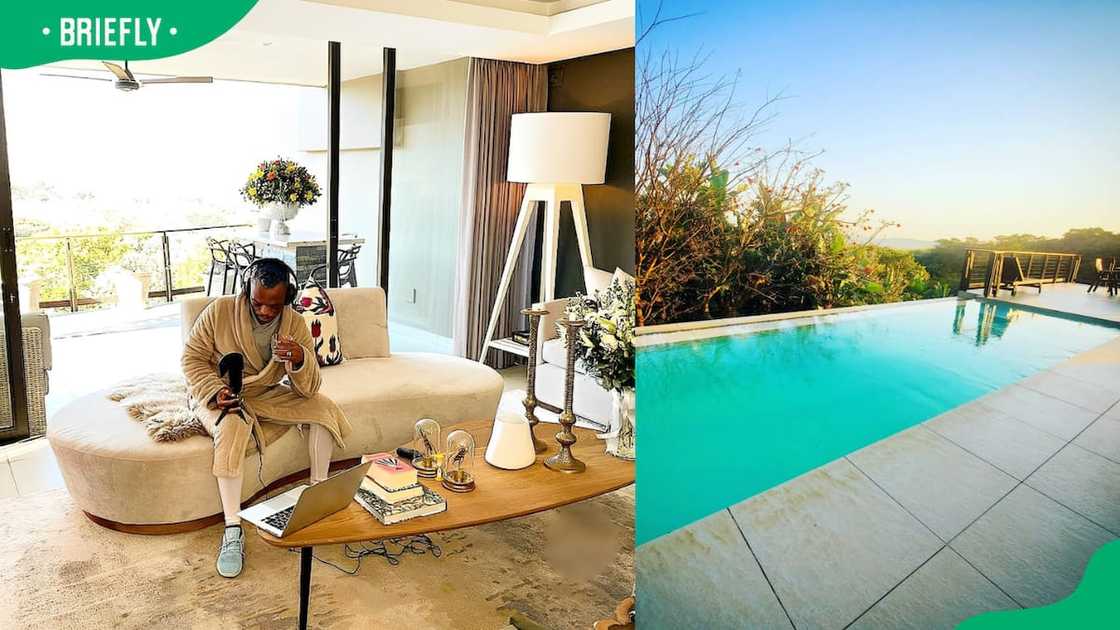 Somizi Mhlongo's house Somizi Mhlongo's house