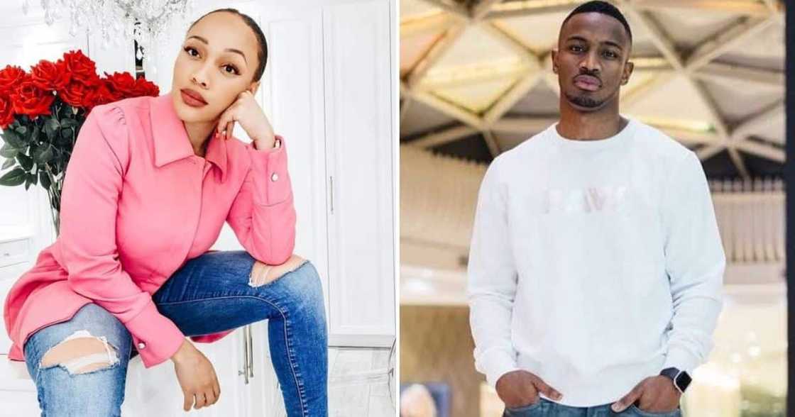 Lunga Shabalala has reportedly responded to Thando Thabethe's harassment claims.