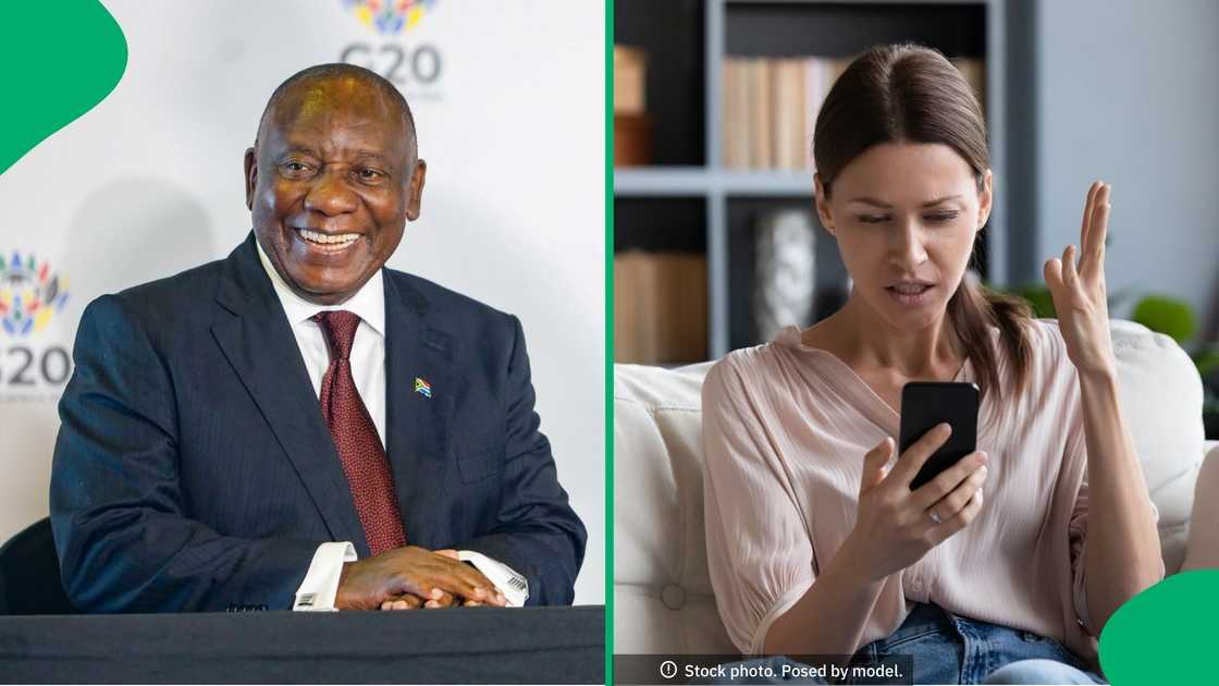 South Africans are annoyed with President Cyril Ramaphosa South Africans are annoyed with President Cyril Ramaphosa