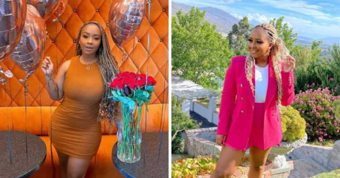 Boity Thulo, Anton Jatfa, Valentine's Day, Celebration, Cape Town, Photos, Champagne, Balloons, Flowers