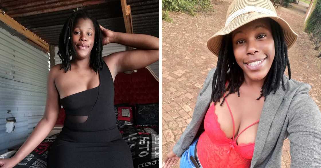 Twitter users react to Olebogeng's picture taken in a shack. Image: Twitter Twitter users react to Olebogeng's picture taken in a shack. Image: Twitter