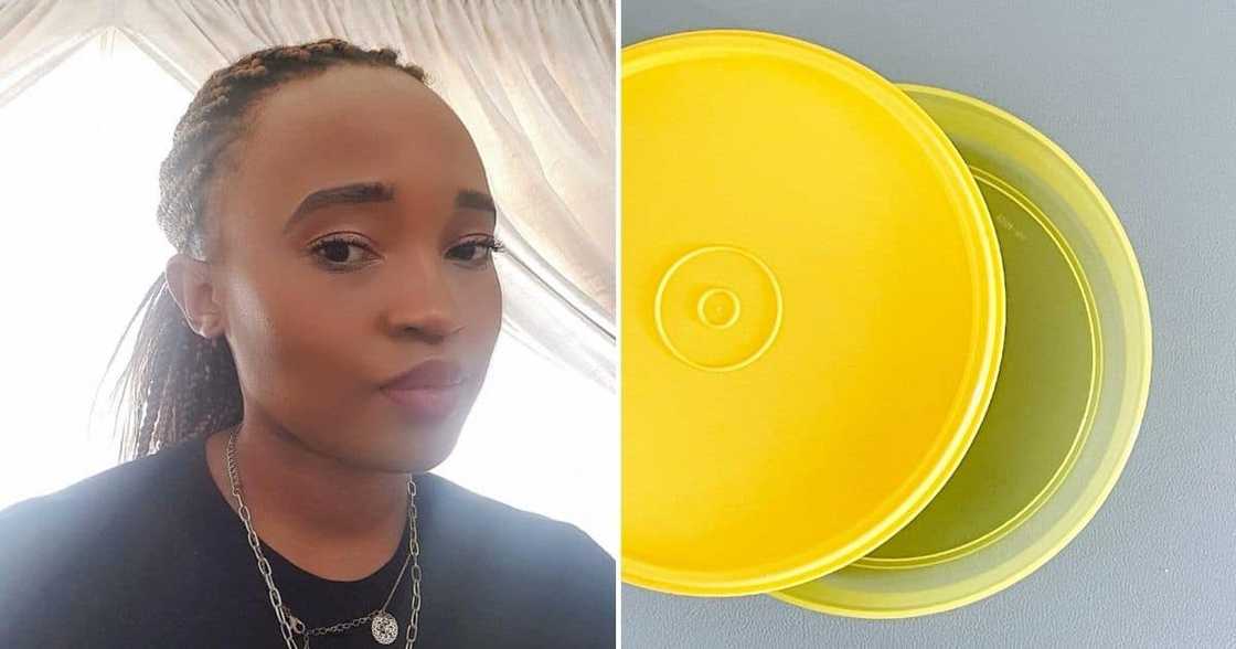 Lady, Mom Packs Her Food, Plastic Bags, Tupperware Fight, SA Lady, Mom Packs Her Food, Plastic Bags, Tupperware Fight, SA