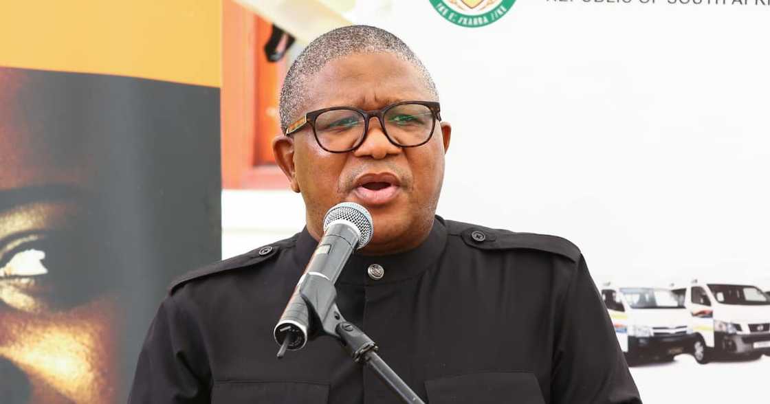ANC secretary-general Fikile Mbalula ANC secretary-general Fikile Mbalula