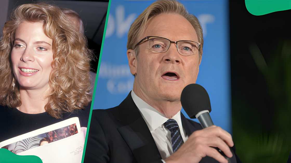 Kathryn Harrold and Lawrence O'Donnell