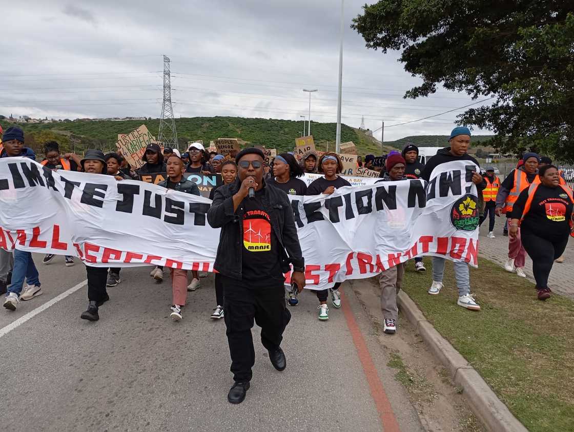 Earthlife Africa Johannesburg’s Thabo Sibeko joined the march. He says the recent floods are just one example of the impact of climate change on communities like kwaNobuhle.