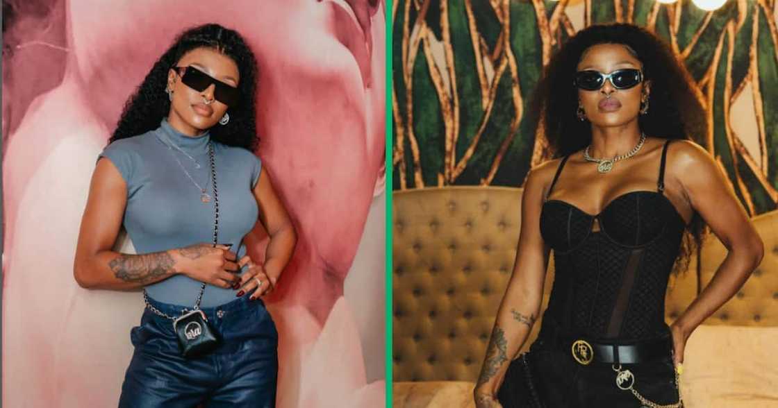 DJ Zinhle spoke fondly about her husband in a trending video DJ Zinhle spoke fondly about her husband in a trending video