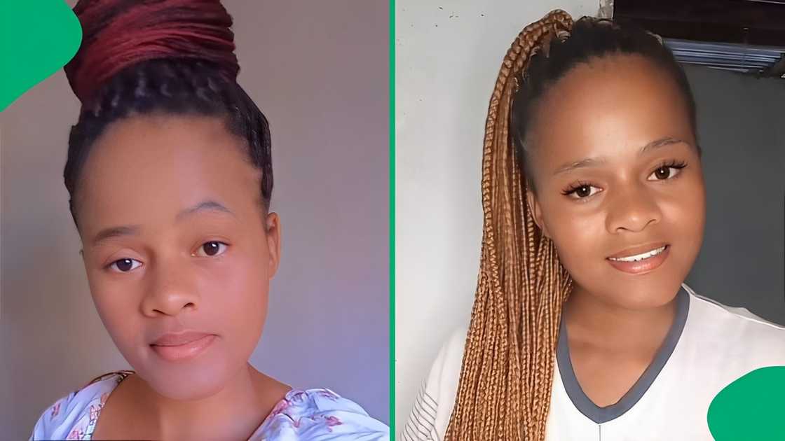 A TikTok video shows a woman unveiling her R350 grocery haul.