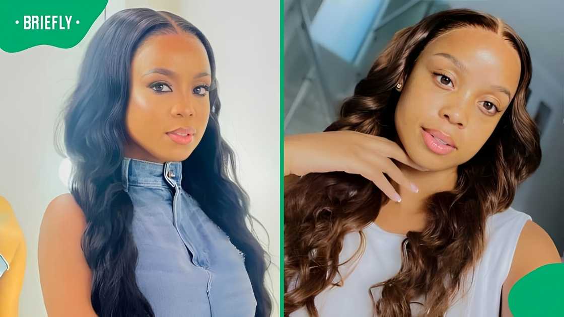 Ntando Duma's glow has fans gushing. Ntando Duma's glow has fans gushing.