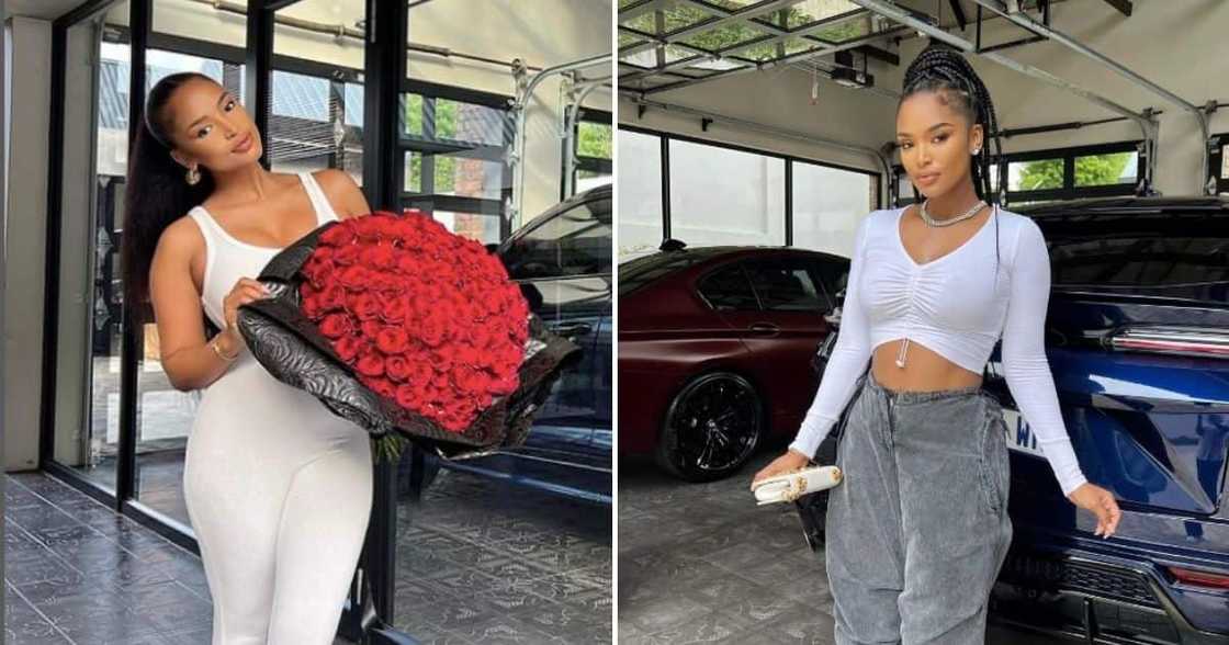 Ayanda Thabethe shares first pictures of her son Ayanda Thabethe shares first pictures of her son