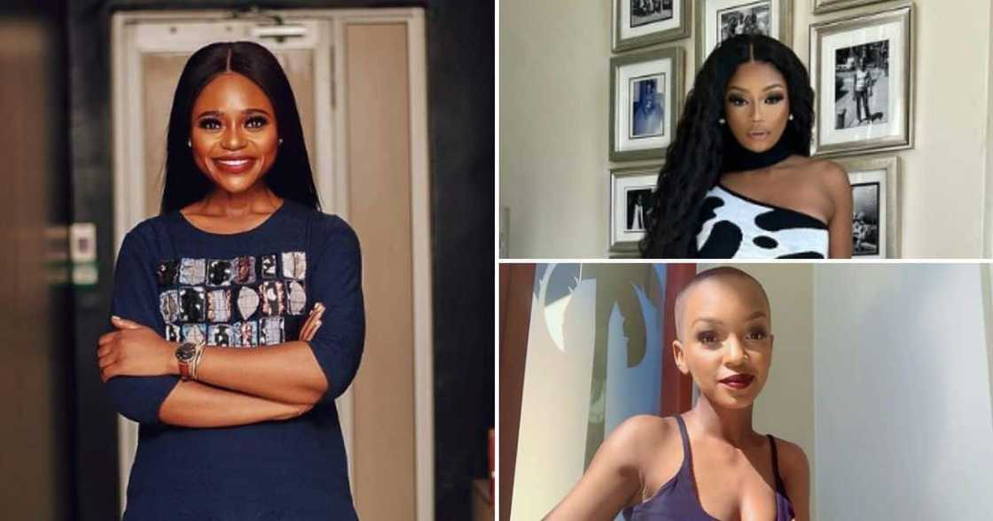 Nandi Madida, Bonang Matheba and Lady Zamar mourn Pearl Shongwe Nandi Madida, Bonang Matheba and Lady Zamar mourn Pearl Shongwe