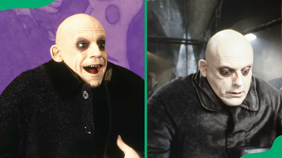 Uncle Fester from The Addams Family.