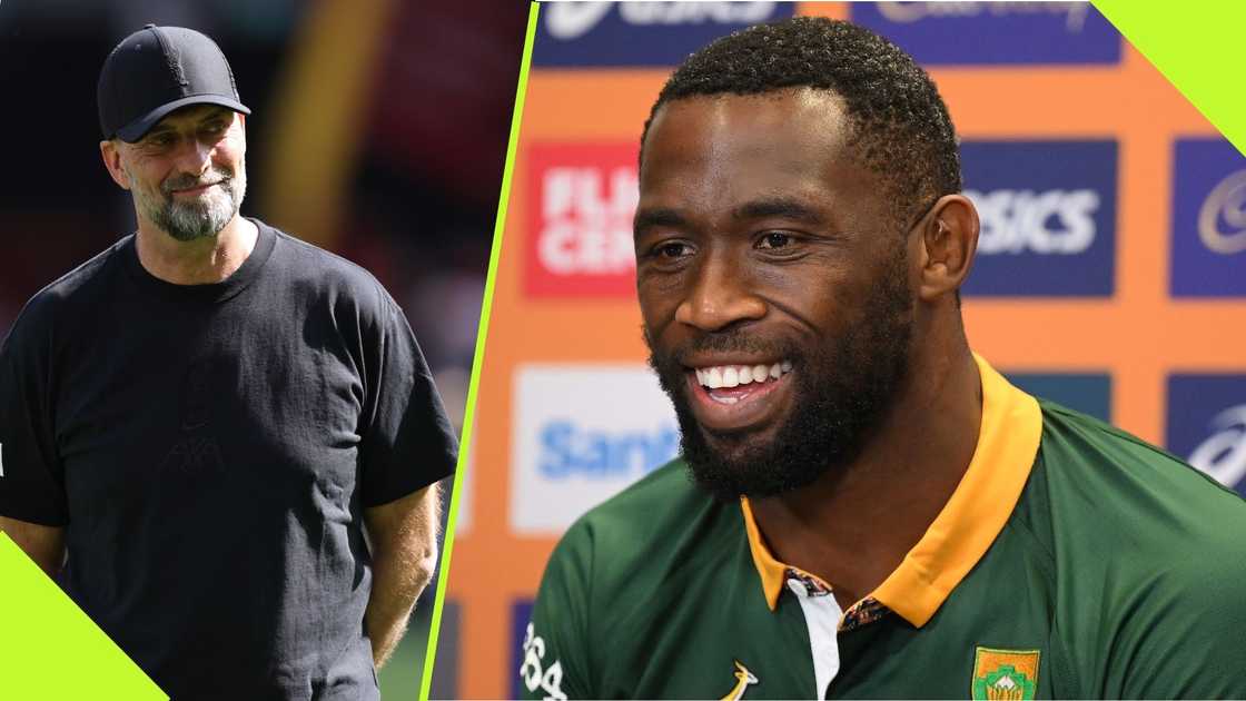 Jurgen Klopp reflected on his friendship with Siya Kolisi.