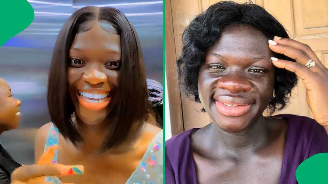 Social media users found a woman's before and during pregnancy video amusing Social media users found a woman's before and during pregnancy video amusing