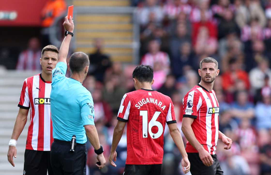 Jack Stephens, Southampton vs Manchester United Jack Stephens, Southampton vs Manchester United