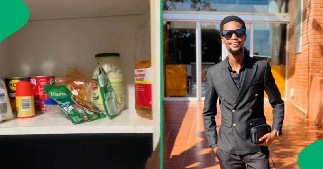 A young male student shared some of the struggles he and others face in self-catering. A young male student shared some of the struggles he and others face in self-catering.