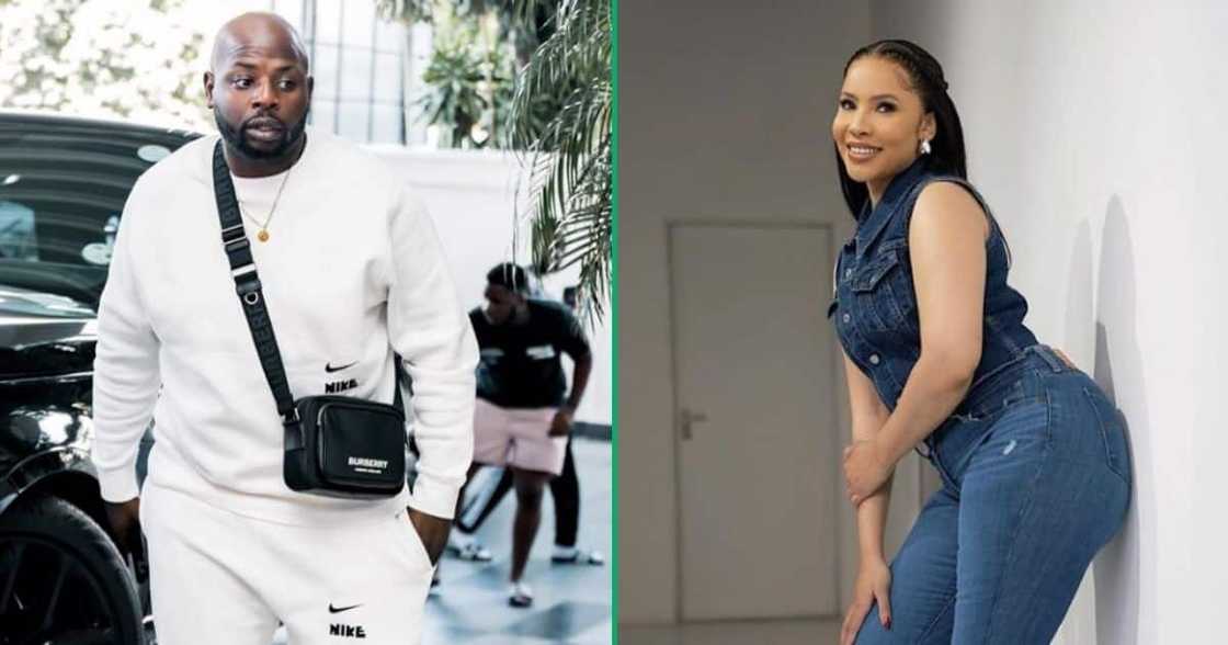 DJ Maphorisa and Thuli Phongolo performs together DJ Maphorisa and Thuli Phongolo performs together