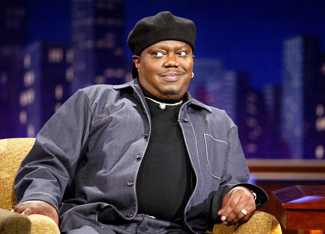 Bernie Mac on the Jimmy Kimmel Live show Bernie Mac on the Jimmy Kimmel Live show
