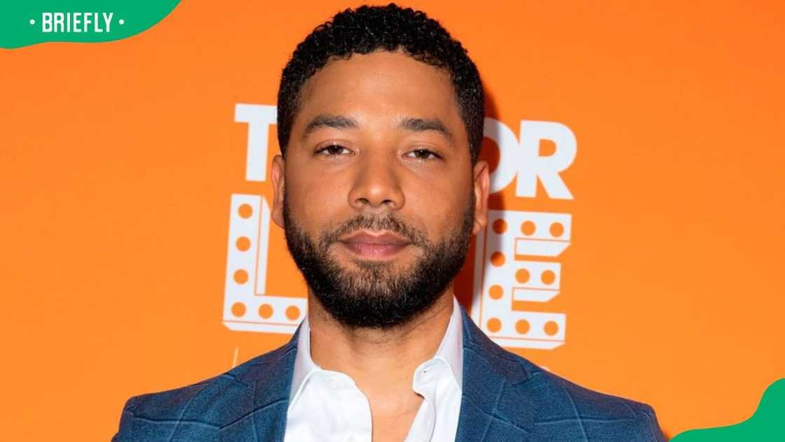 Singer Jussie Smollett during the Trevor Live Los Angeles Gala in 2018 Singer Jussie Smollett during the Trevor Live Los Angeles Gala in 2018