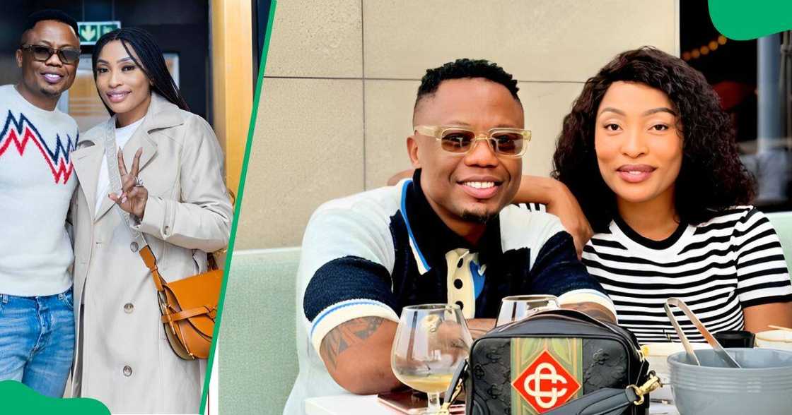 DJ Tira and Gugu Khathi jetted off to Las Vegas.