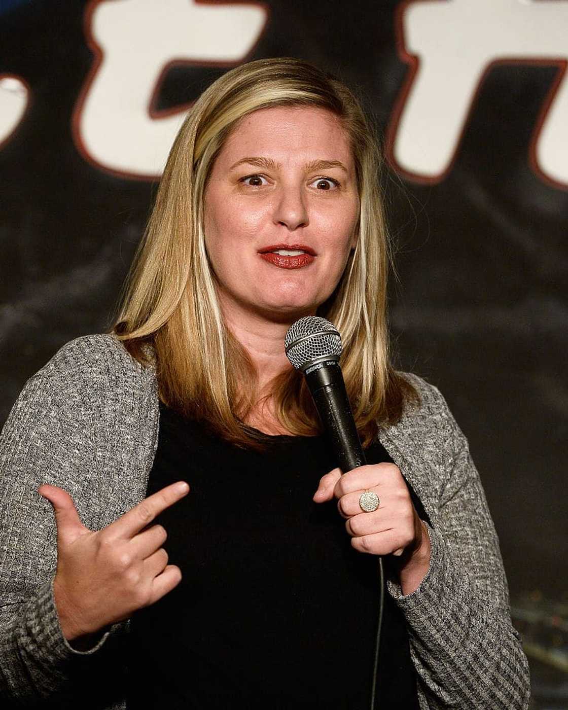 Christina Pazsitzky's stand-up comedy