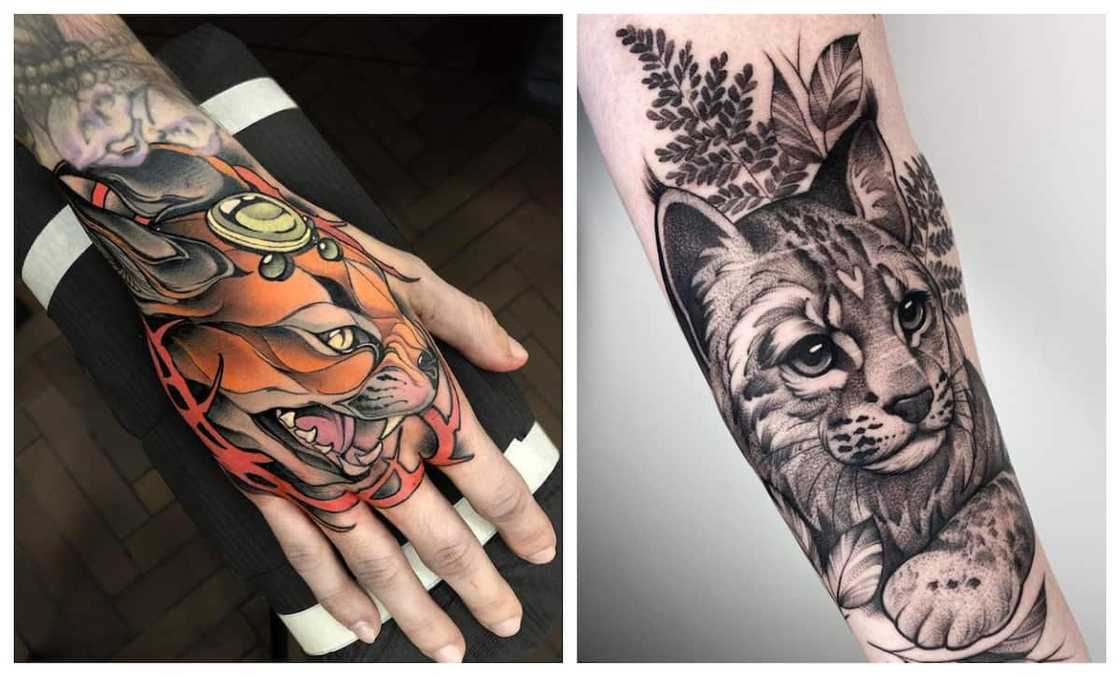 female cute hand tattoos