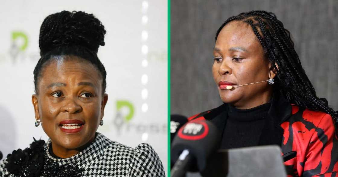 Adv. Busisiwe Mkhwebane during a media briefing at The Capital Hotel on June 13, 2023 in Sandton Adv. Busisiwe Mkhwebane during a media briefing at The Capital Hotel on June 13, 2023 in Sandton