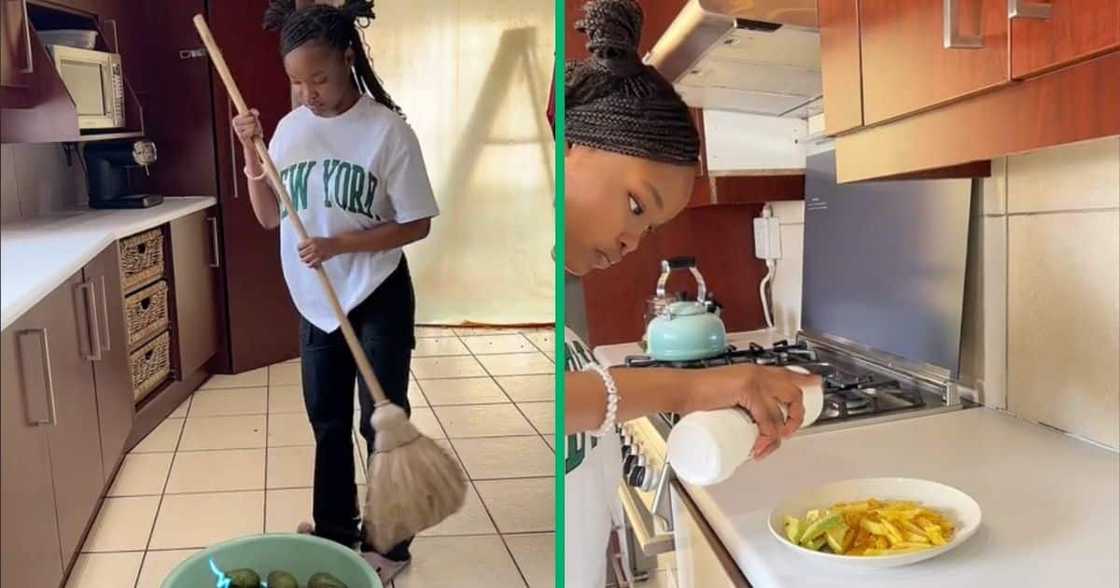 Young woman showcases life as a Venda girl. Young woman showcases life as a Venda girl.