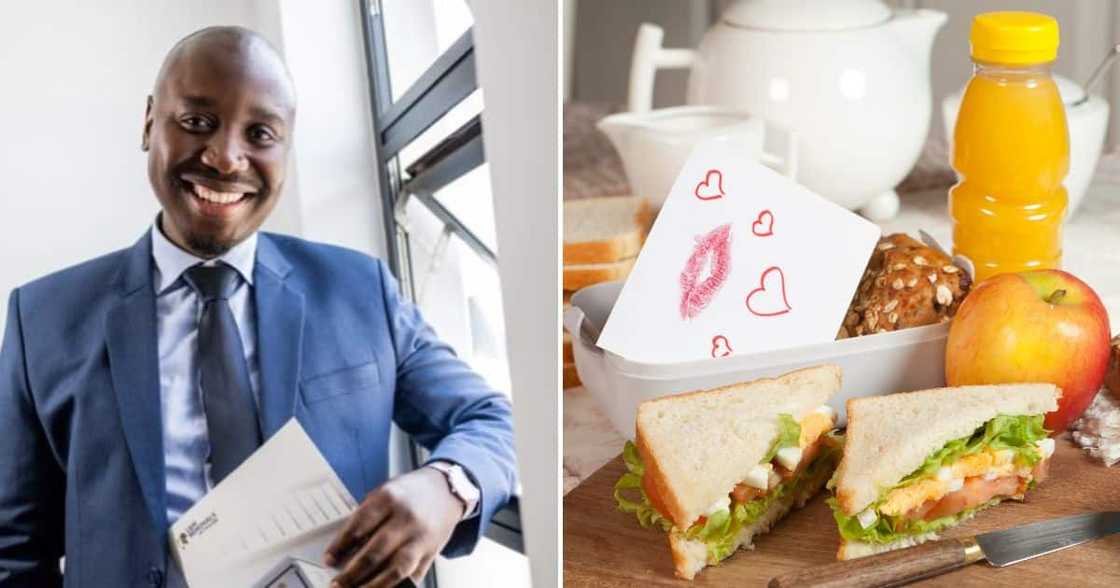 Lelo's daughter made him lunch Lelo's daughter made him lunch