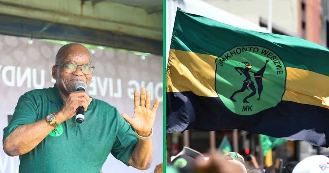 The MK party named Jacob Zuma it presidential candidate The MK party named Jacob Zuma it presidential candidate