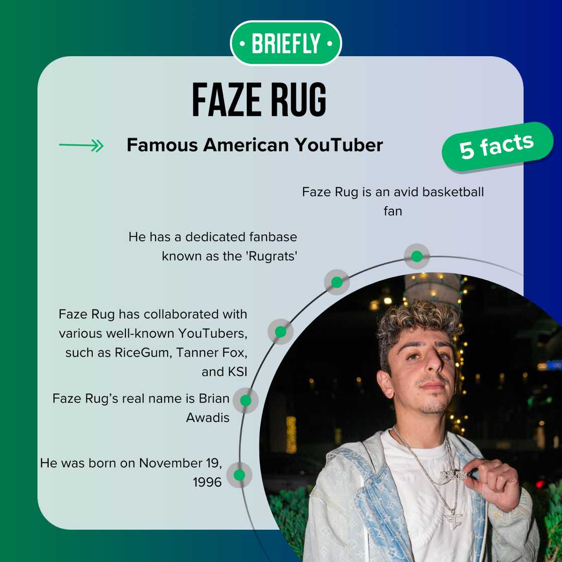 FaZe Rug at an event FaZe Rug at an event