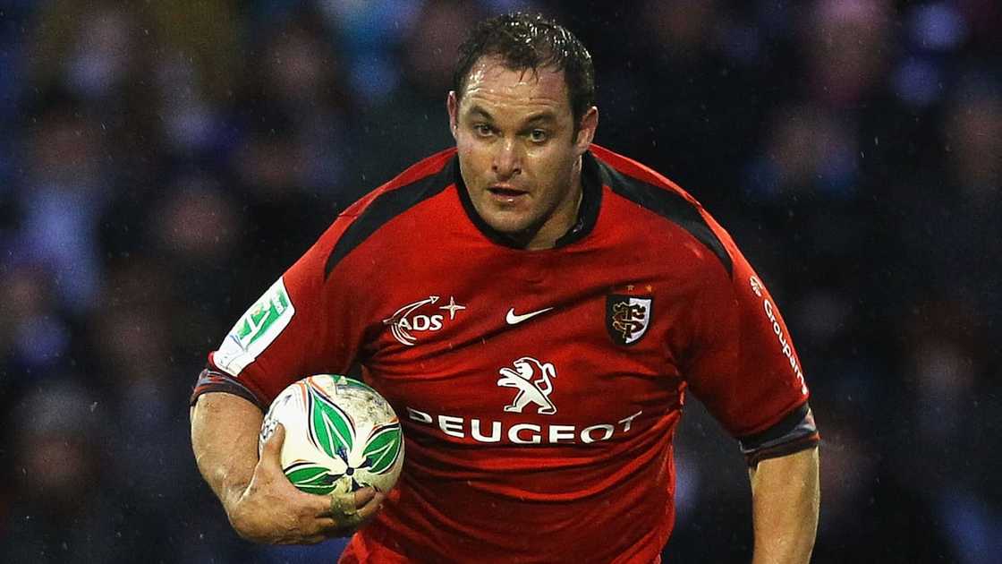 Daan during the Heineken Cup match between Sale Sharks and Toulouse at Edgeley Park in January 2010.