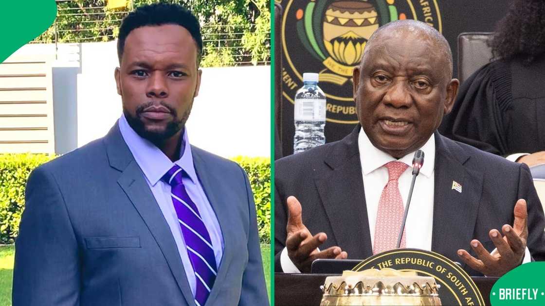 Tumisho Masha called out Cyril Ramaphosa Tumisho Masha called out Cyril Ramaphosa