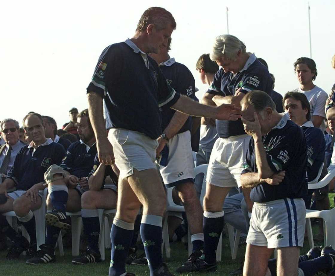 Harley at a commemmorative match played 30 years after the tragedy