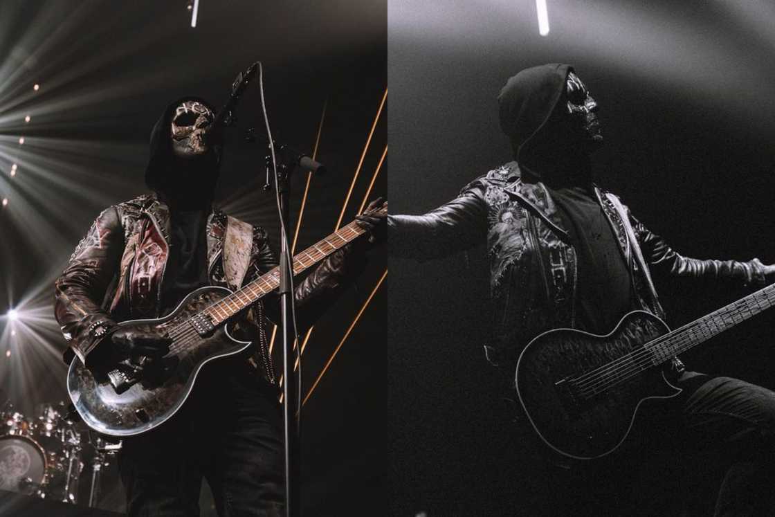 IV, aka Rhys Griffiths performing on stage IV, aka Rhys Griffiths performing on stage