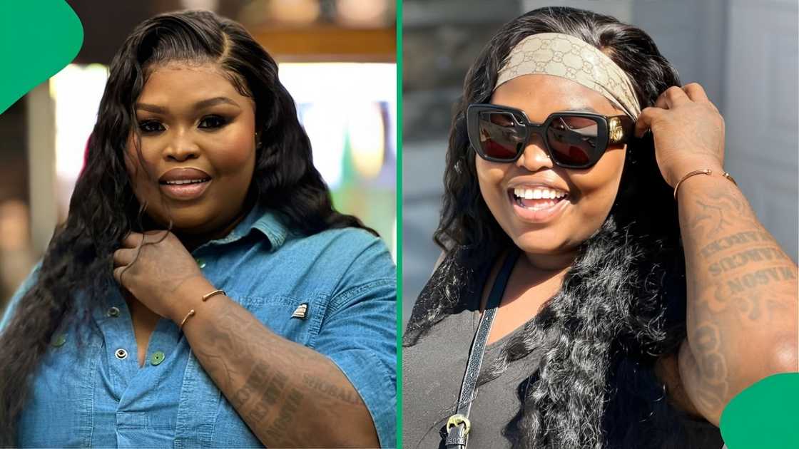 Gogo Maweni has debuted a new look. Gogo Maweni has debuted a new look.