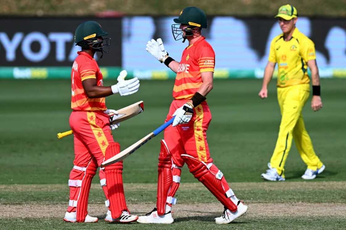 Zimbabwe celebrated a historic win over Australia Saturday, beating the powerhouse on its home turf for the first time ever Zimbabwe celebrated a historic win over Australia Saturday, beating the powerhouse on its home turf for the first time ever